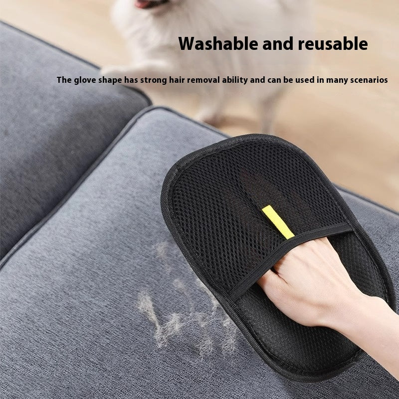 Pet Hair Remover Glove – Fur Cleaning & Deshedding Mitt