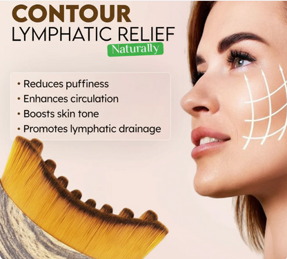 LymphGlow Facial Massage & Contouring Brush